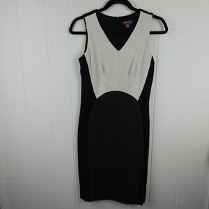Vince Camuto Womens Color Block Dress Size 4